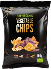 Rostade grönsakschips BIO 100 g - TRAFO